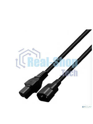 Кабель питания KS-is IEC-C14 - IEC-C15 (KS-857B-2) 2м черный