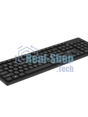 Комплект клавиатура+мышь Oklick S275W беспроводной, USB, 1600 DPI, чёрный