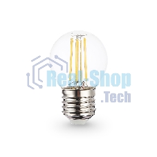 Лампа светодиодная 451523 Filament LED G45 15W E27 2700K 220-240V