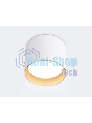 Светильник Ambrella light TN5304 WH/GD белый/золото GX53 max 15W D83*65