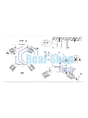 Светильник Ambrella light TR8668/2 BK/SB чёрный/бронза E14/2 max 60W 360*100*190
