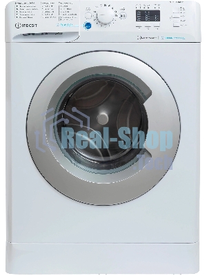Стиральная машина Indesit BWSA 6109 WSV RU белый, загрузка фронтальная 6 кг, 1000 об/мин, класс: А