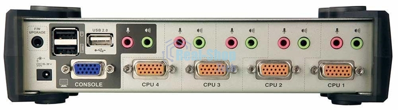 Переключатель ATEN 4-Port PS/2-USB VGA/Audio KVMP Switch with OSD