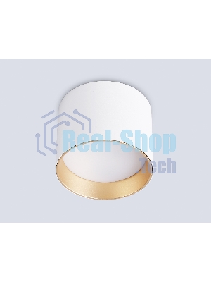 Светильник Ambrella light TN5304 WH/GD белый/золото GX53 max 15W D83*65