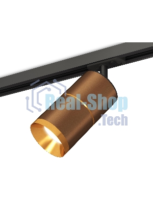 Светильник Ambrella light XT7404002 SCF/PYG/SBK кофе песок/золото желтое полированное/черный песок MR16 GU5.3