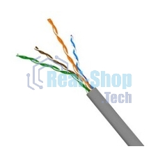 Кабель информационный Lanmaster TWT-5EUTP-XL кат.5е U/UTP не экранированный 4X2X24AWG PVC внутренний 305м серый