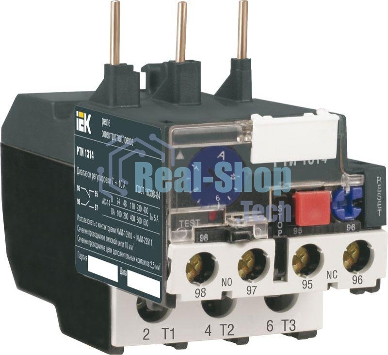 Реле тепловое РТИ 1307 1.6-2.5А IEK DRT10-D016-D025