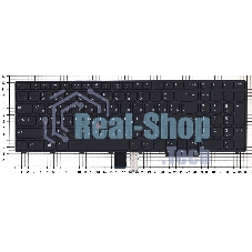 Клавиатура для ноутбука Lenovo ThinkPad E570 E575 черная