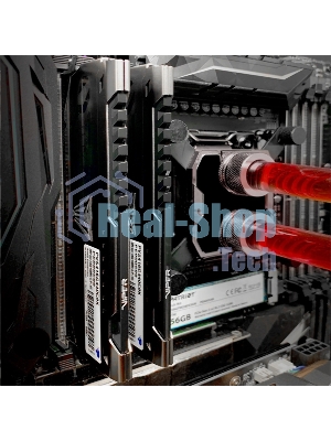 Оперативная память Patriot Viper Steel, DDR4, 64GB (2x32GB), 3600MHz, CL18, DIMM, радиатор, черный