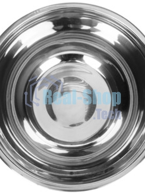 Миска из нерж стали, модель BOWL-RING-22, р-р 22x10 см, объем - 2,5 л, тм Mallony