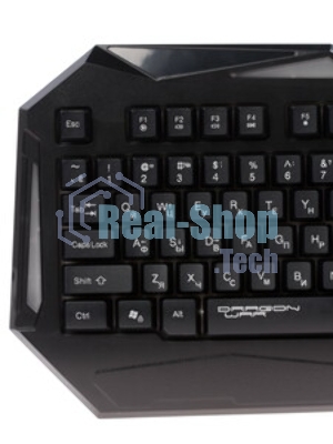 Клавиатура Qumo Dragon War Spirit проводная, USB Type-A, чёрный