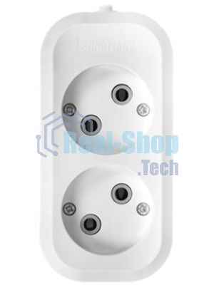 Удлинитель бытовой Smartbuy (SBE-10-2-03-N) 2 гнз х 3,0 м (10А/2.2 кВт, ПВС 2х1.0)