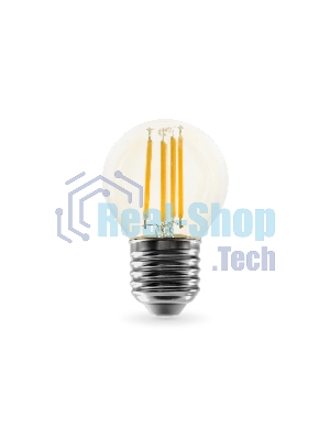 Лампа светодиодная 451524 Filament LED G45 15W E27 4000K 220-240V
