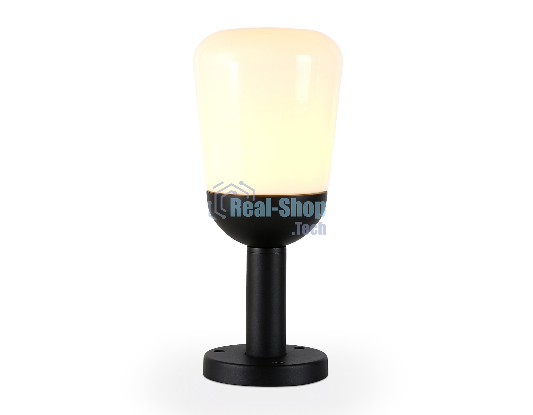 Светильник Ambrella light ST2087 BK/FR черный/белый матовый IP54 E27 max 40W D150*350