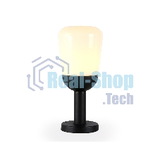 Светильник Ambrella light ST2087 BK/FR черный/белый матовый IP54 E27 max 40W D150*350