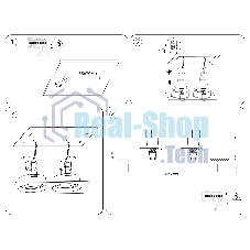 Встраиваемый поворотный точечный светильник Ambrella light TN102745/2 WH белый IP20 GU5.3/2 180*95*25
