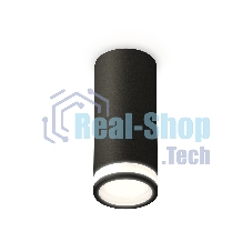 Светильник Ambrella Light XS7443012 SBK/FR черный песок/белый матовый MR16 GU5.3 (C7443, N7121)