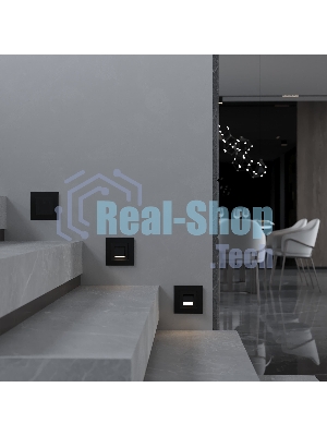 Поворотная встраиваемая LED подсветка Werkel Turn W1154708 (черный матовый)
