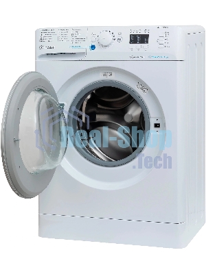 Стиральная машина Indesit BWSA 6109 WSV RU белый, загрузка фронтальная 6 кг, 1000 об/мин, класс: А