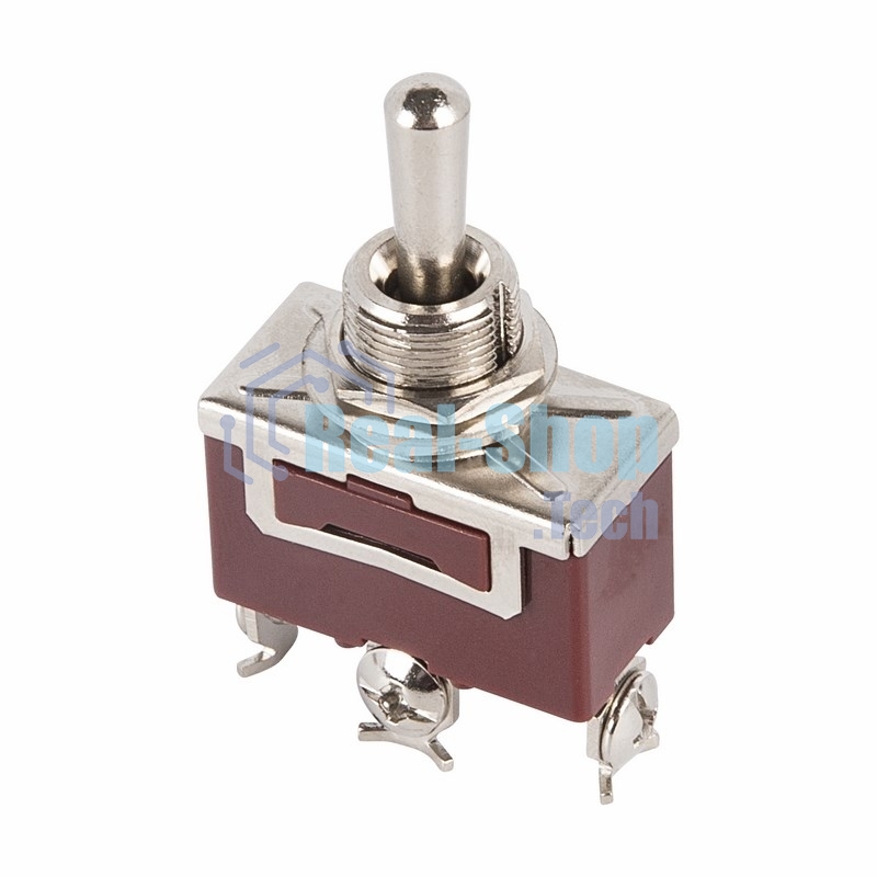 Тумблер Rexant 250V 15А (3c) (ON)-OFF-(ON) однополюсной