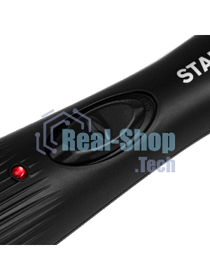 Щипцы для завивки волос Starwind SHS 7035 черный/фиолетовый, 13-19 мм, 200 °C, 1 режим