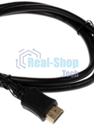 Кабель Cablexpert HDMI CC-HDMI4L-1M, 19M/19M, v2.0, серия Light, позол.разъемы, экран, 1м, черный, пакет