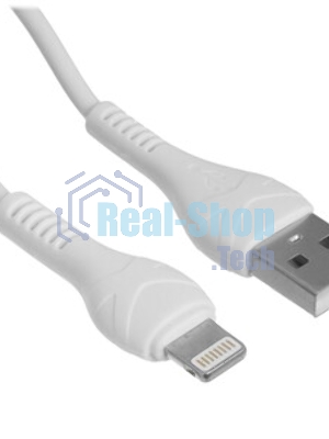 Кабель USB HOCO X37 Cool, USB - Lightning, 2.4А, 1м, белый