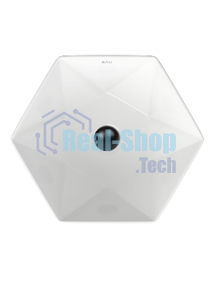 Раковина накладная на столешницу BAU Crystal 40х40, белая