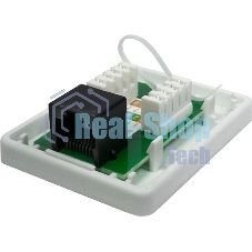Розетка компьютерная 1-м 8P8C (RJ-45) UTP кат.5E SUPRLAN 10-0307