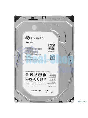 Жесткий диск HDD Seagate SkyHawk 2Tb SATA 5400 rmp 6Gb/s 256Mb 3.5