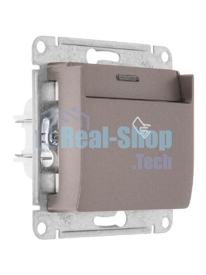 Выключатель карточный, сх.6 SE Glossa Бел