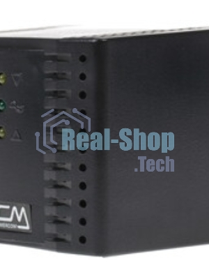 Стабилизатор напряжения Powercom Voltage Regulator, 3000VA, Black, Schuko