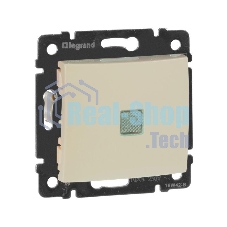 Переключатель Legrand 774326 Valena 2напр 10A с подсв, сл. кость