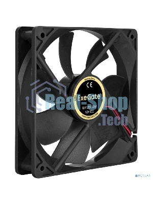 Вентилятор для корпуса ExeGate EX12025SM черный, 120 мм, 1500 об/мин, 24 дБ, Molex