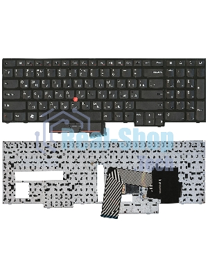 Клавиатура для ноутбука Lenovo ThinkPad Edge E530 E535 E530c черная