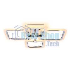 Потолочный светодиодный светильник FA534/2+2 CH хром 105W 580*420*130 (ПДУ РАДИО 2.4G)