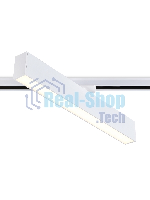 Трековый однофазный светильник Ambrella light GL6769 WH белый LED 24W 3000K 600*22*48