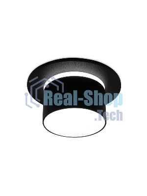 Светильник Ambrella light TN323 SBK черный песок GU5.3 D98*60