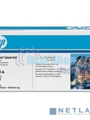 Картридж лазерный HP CE261A голубой для CLJ CP4025/CP4525 11000стр.