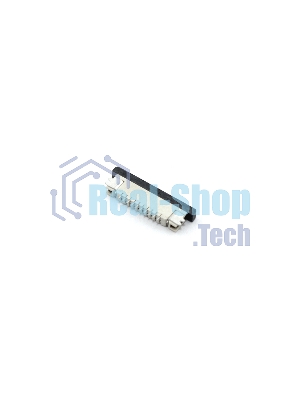 Разъем FPC Half Coverage Top Contact 0.8K-BS-10PWB 10 pin высота 2мм шаг 0,8мм
