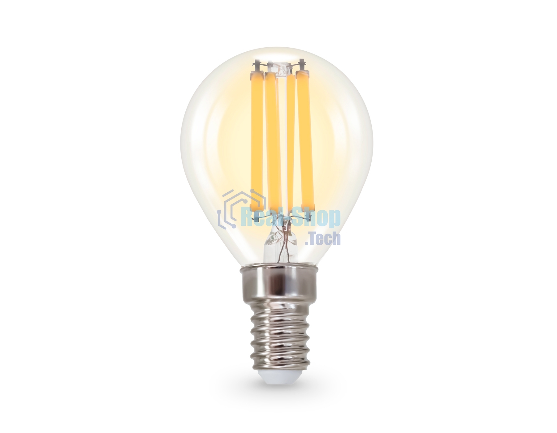 Лампа светодиодная 451533 Filament LED P45 15W E14 2700K 220-240V