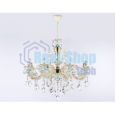 Светильник Ambrella light TR4926/8 GD/WH/CL золото/белый/прозрачный E14*8 max 40W D740*630