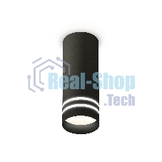 Светильник Ambrella Light XS7443013 SBK/FR черный песок/белый матовый MR16 GU5.3 (C7443, N7142)