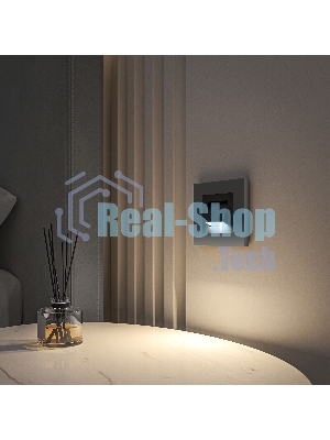 Поворотная встраиваемая LED подсветка Werkel Turn W1154708 (черный матовый)