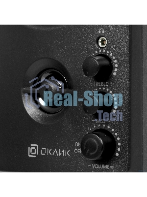 Акустическая система Oklick OK-164 2.0 черный 30Вт