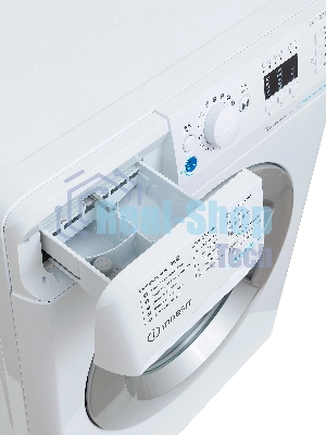 Стиральная машина Indesit BWSA 6109 WSV RU белый, загрузка фронтальная 6 кг, 1000 об/мин, класс: А