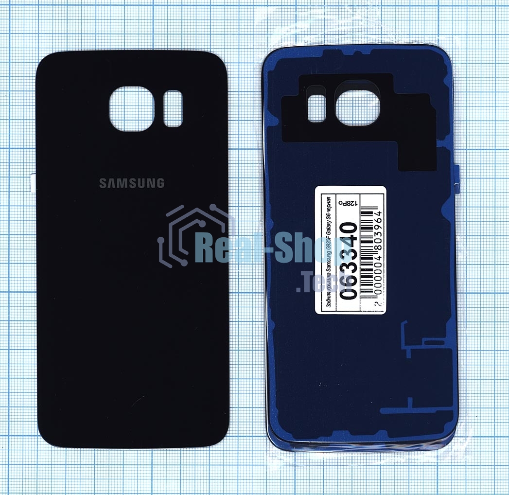 Задняя крышка для Samsung G920F Galaxy S6 черный