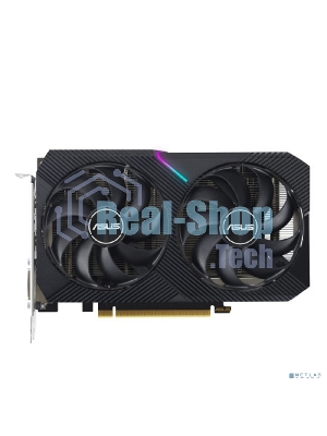 Видеокарта Asus NVIDIA GeForce RTX 3050 8192Mb DUAL-RTX 3050-O8G-V2 PCI-E 4.0 128 GDDR6 1822/14000 DVIx1 HDMIx1 DPx1 Ret
