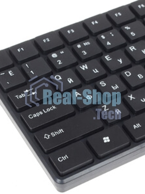 Комплект клавиатура+мышь Smartbuy SBC-229352GA-K беспроводной, USB, 1600 DPI, чёрный