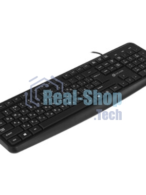 Комплект клавиатура+мышь Oklick S603 проводной, USB, 1200 DPI, чёрный